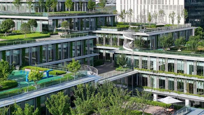 面向未来的近零能耗办公建筑 中建滨湖设计总部的绿色实践